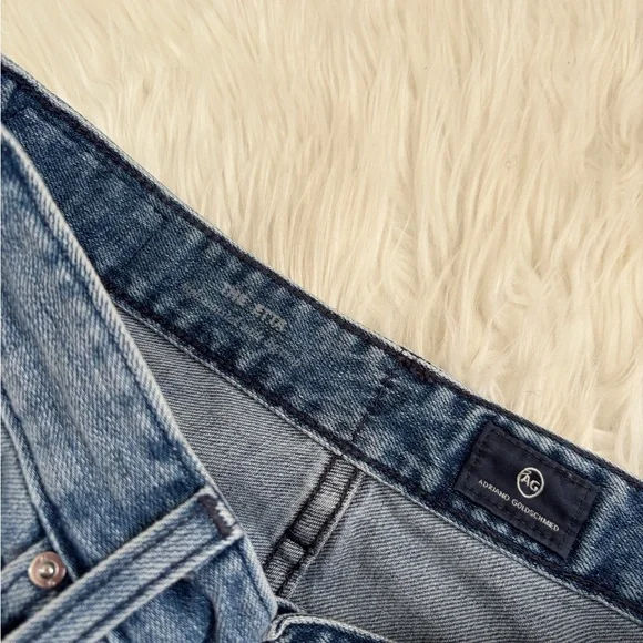 AG Etta High Waisted Wide Leg Crop Jeans - Picture 4 of 7